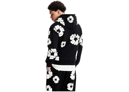 denim tears the cotton wreath sweatshirt black