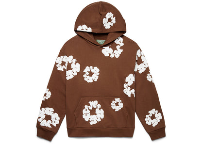 denim tears the cotton wreath sweatshirt brown