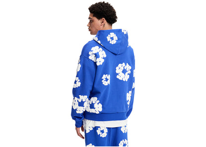 denim tears the cotton wreath sweatshirt royal blue