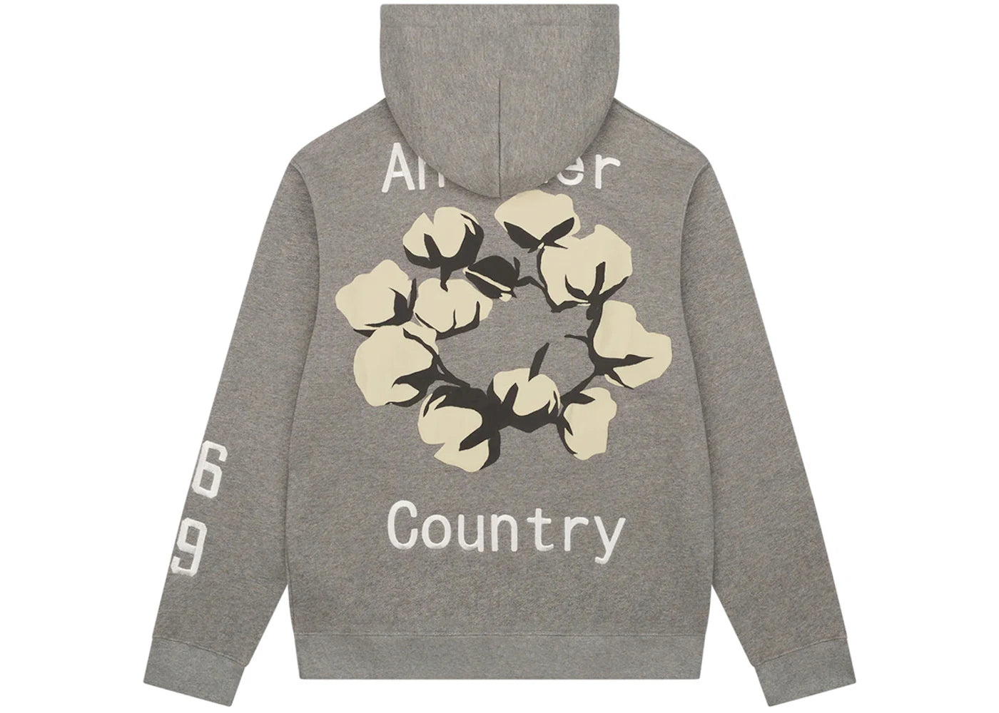 denim tears x cpfm cactus tears hoodie grey