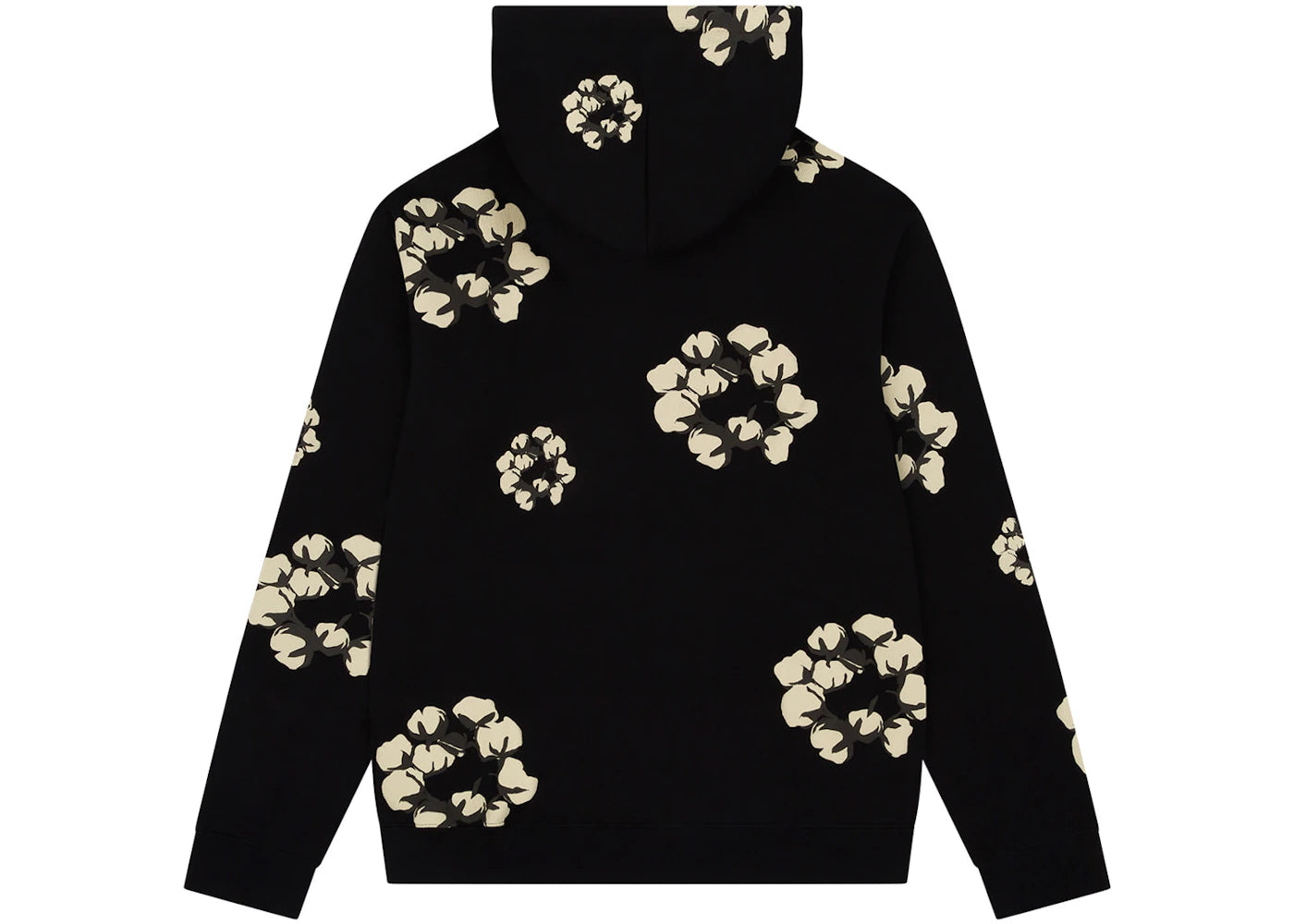 denim tears x cpfm cactus tears wreath hoodie black