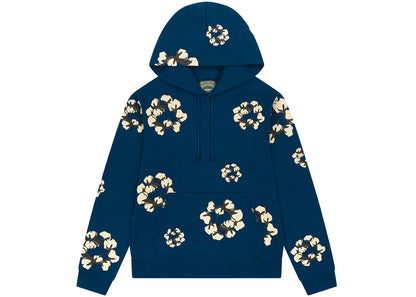 denim tears x cpfm cactus tears wreath hoodie navy