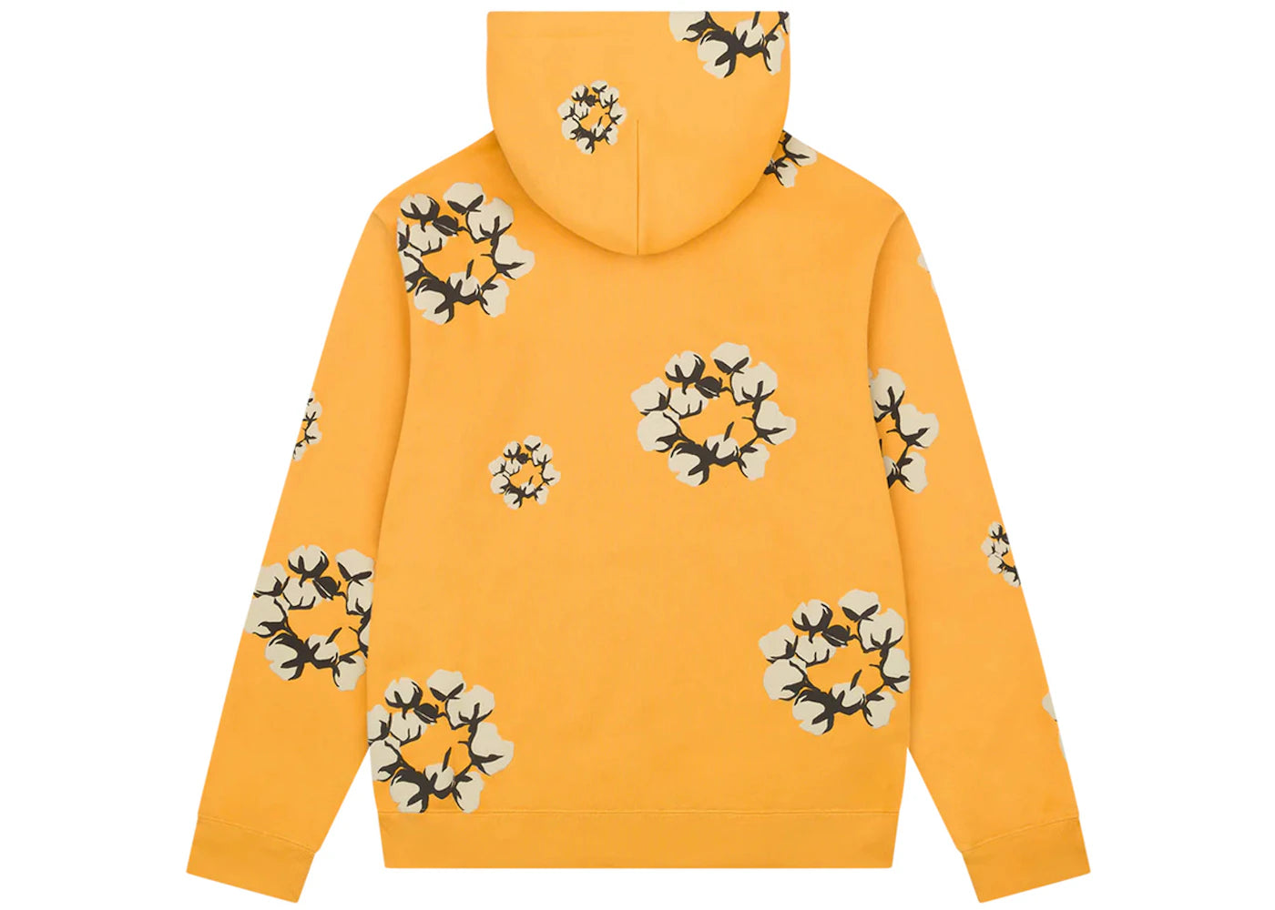 denim tears x cpfm cactus tears wreath hoodie yellow