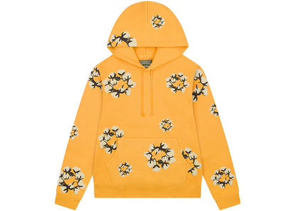 denim tears x cpfm cactus tears wreath hoodie yellow