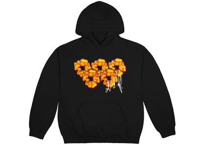 denim tears x offset hoodie black