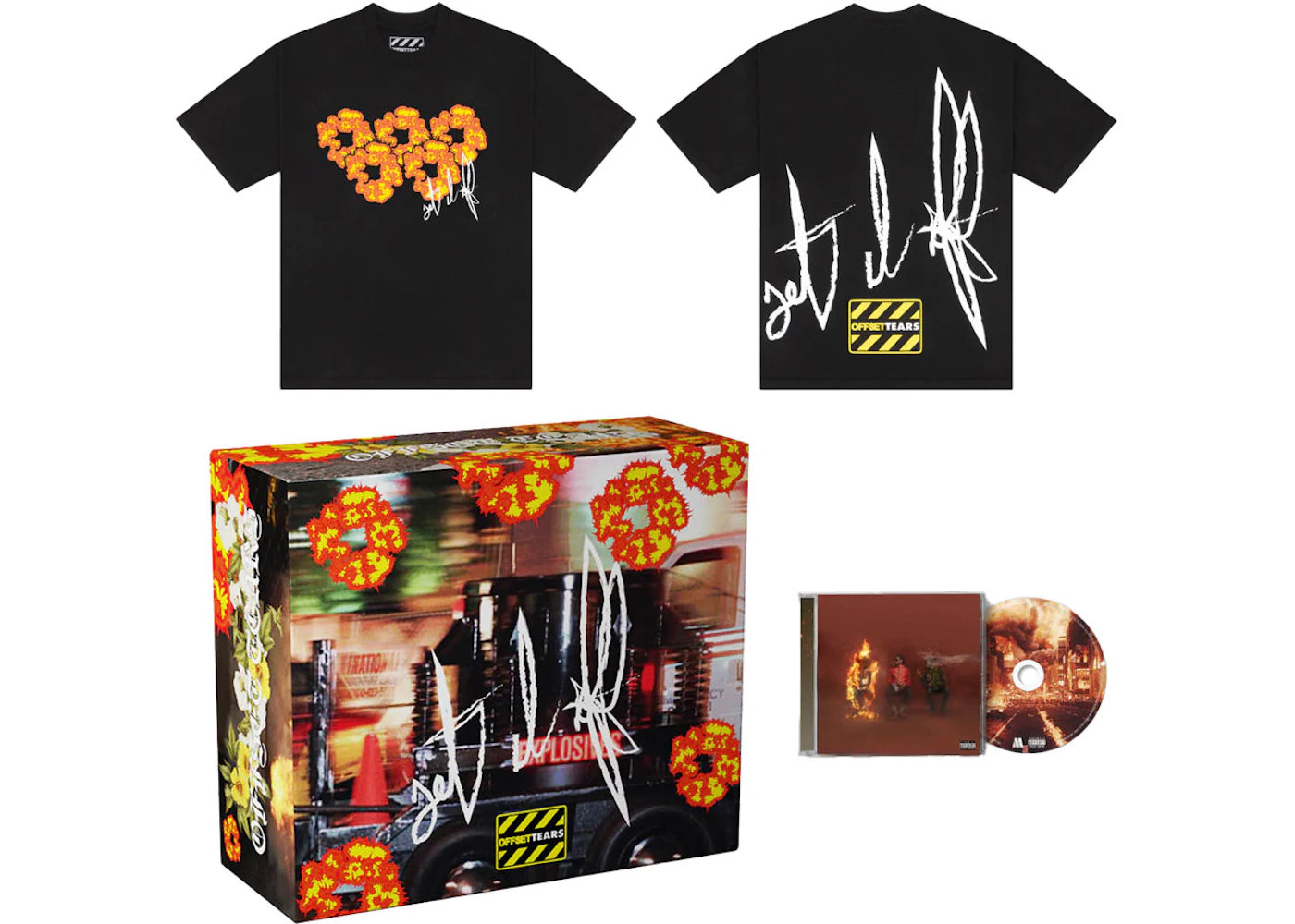 denim tears x offset set it off box set #3 multicolor