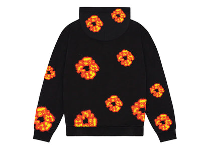 denim tears x offset wreath hoodie black