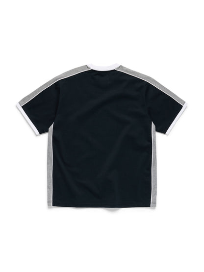 Denim Tears Paneled Tee Black