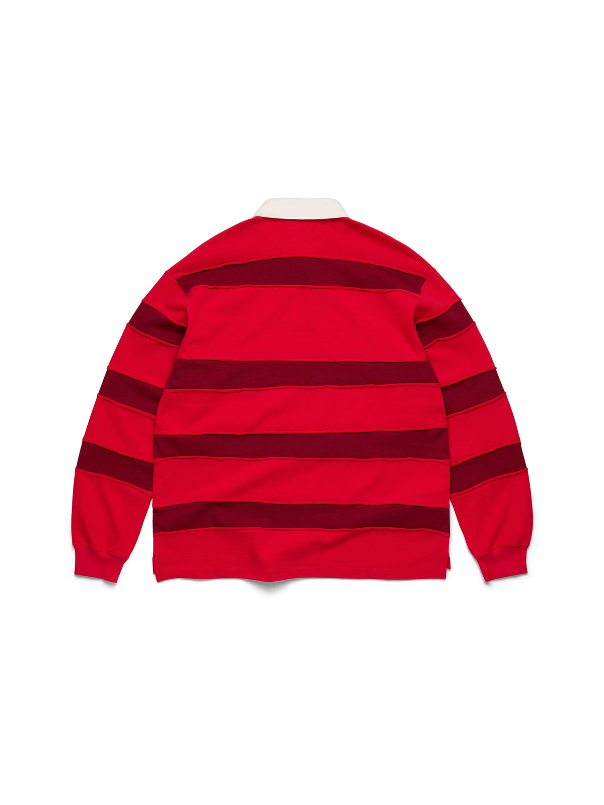 Denim Tears Paneled Rugby Shirt Red