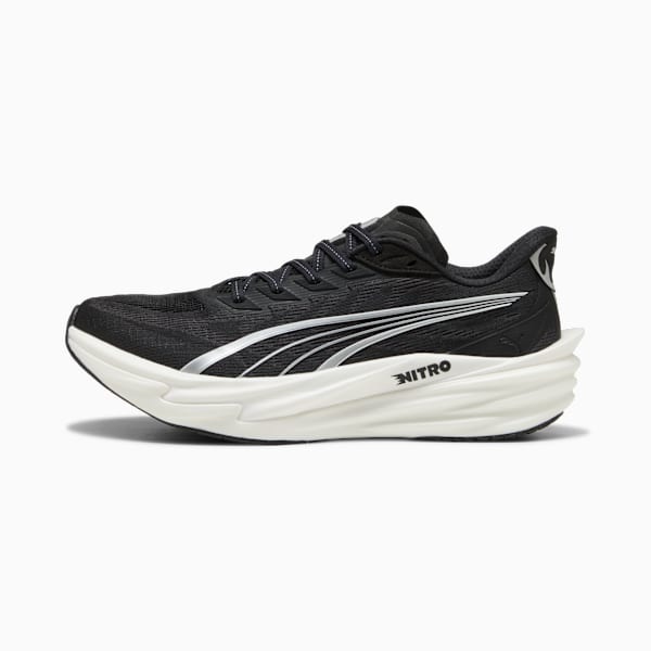 Deviate Nitro™ 4 Men'S Road Running Shoes Puma Black-Puma White-Puma Silver