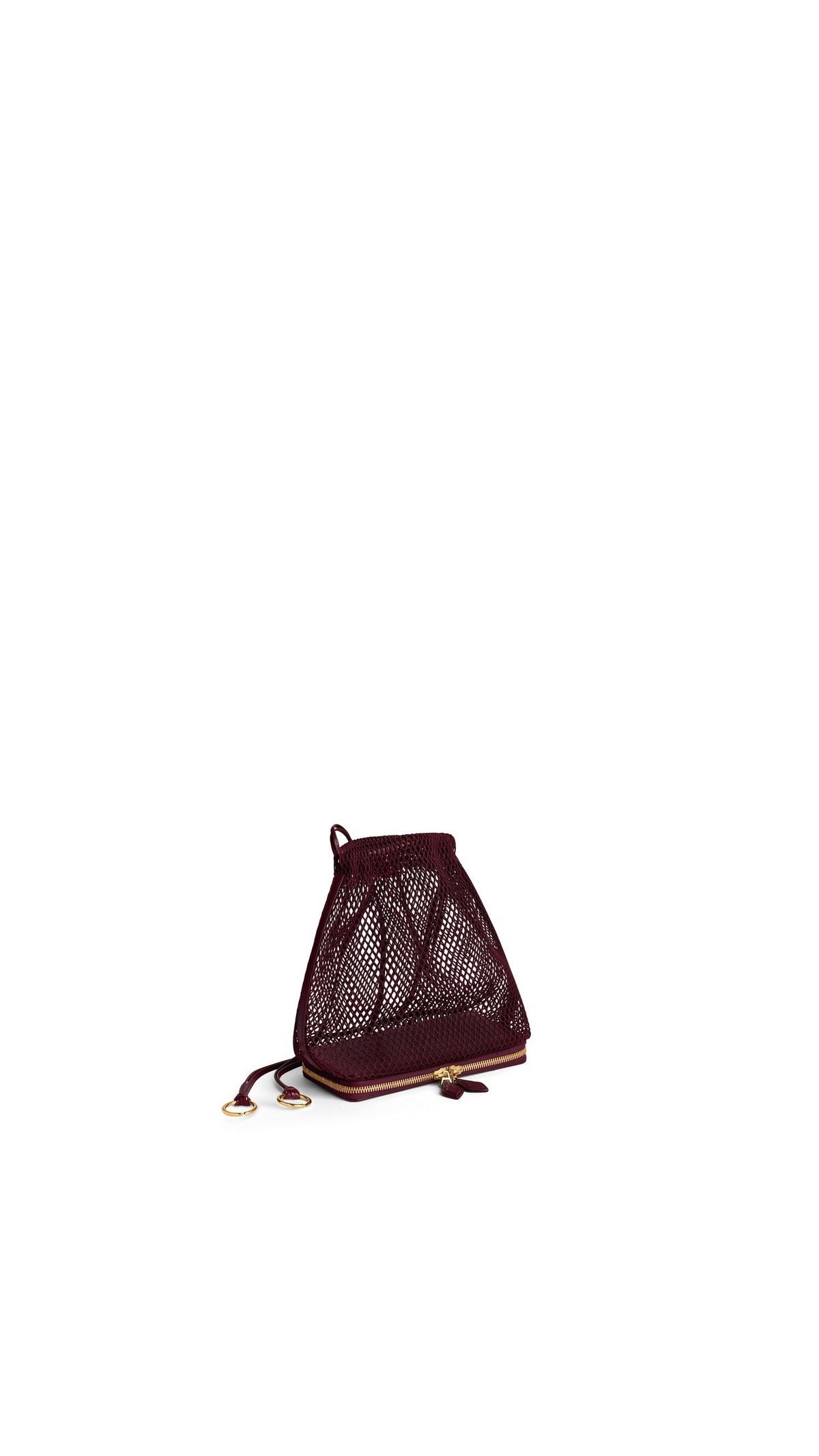 Alaïa Le Pochon Bag In Fishnet