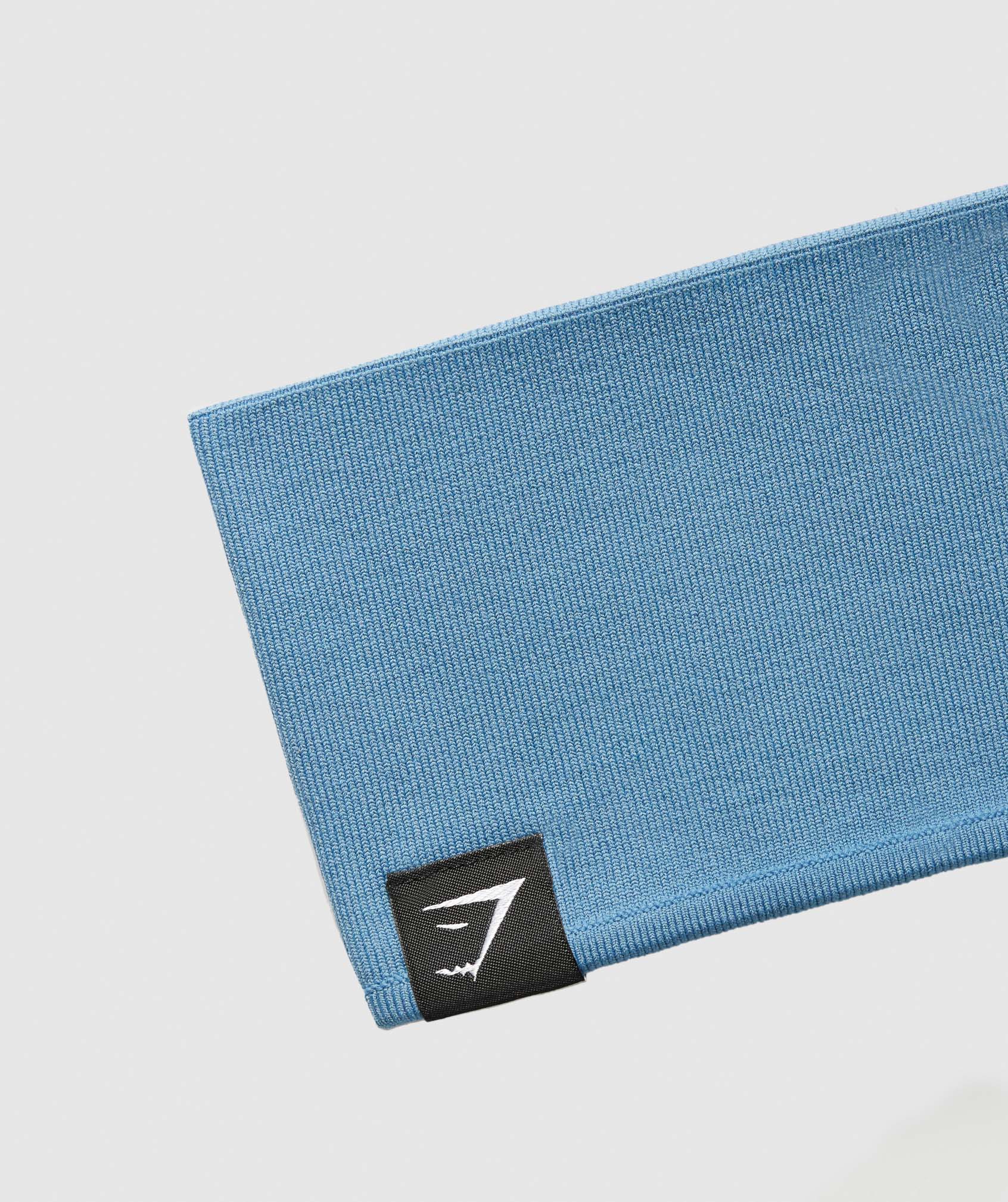 Women's Gymshark Diffuse Sweat Headband Classic Blue