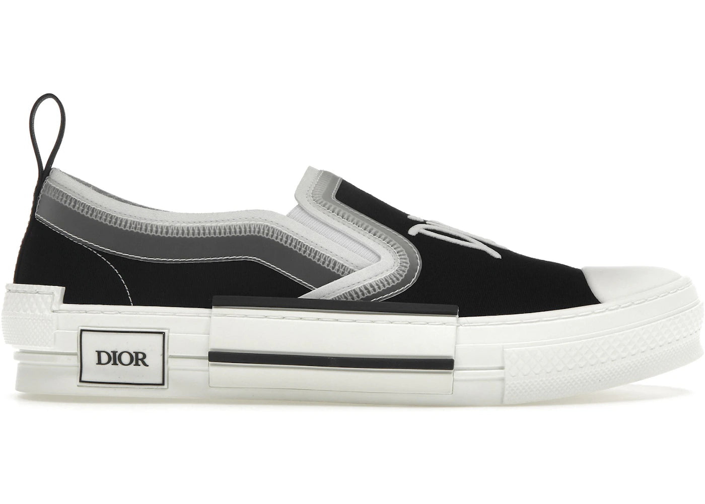 dior and shawn b23 slip on black