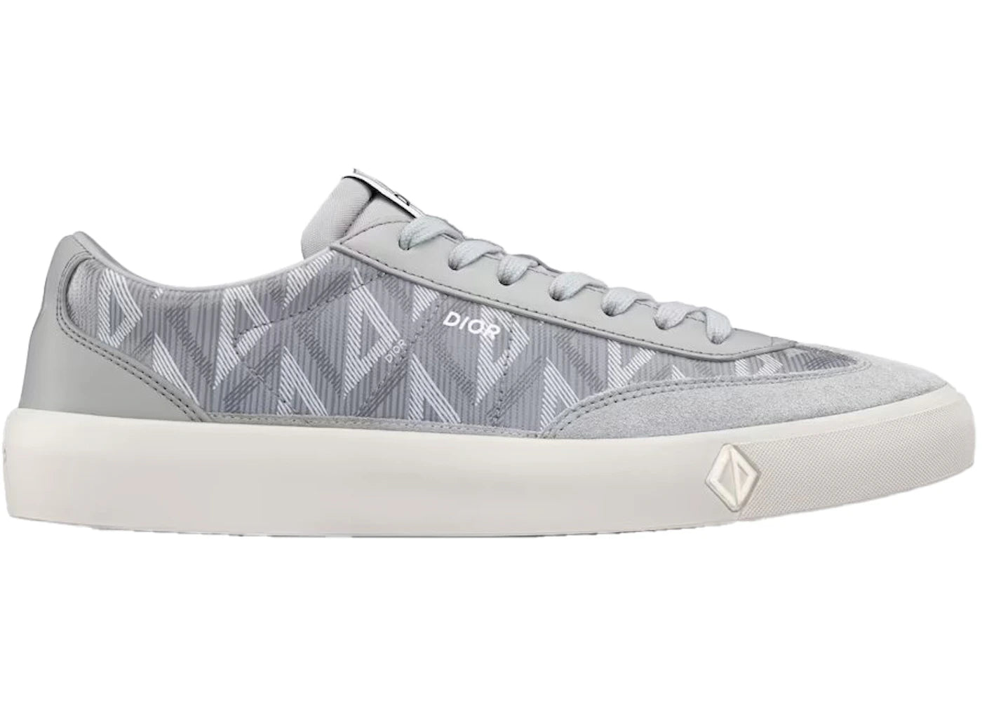 Dior B101 Gray Cd Diamond Nubuck Calfskin