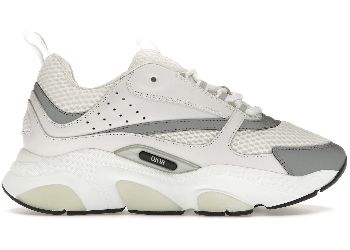 dior b22 white silver