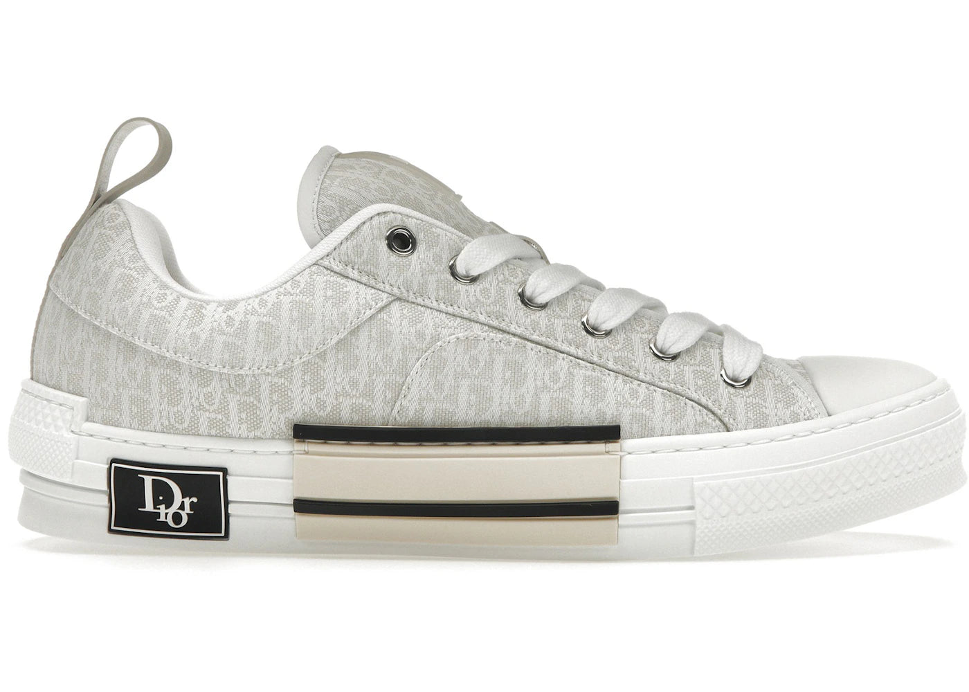 dior b23 skater low top cream dior oblique jacquard