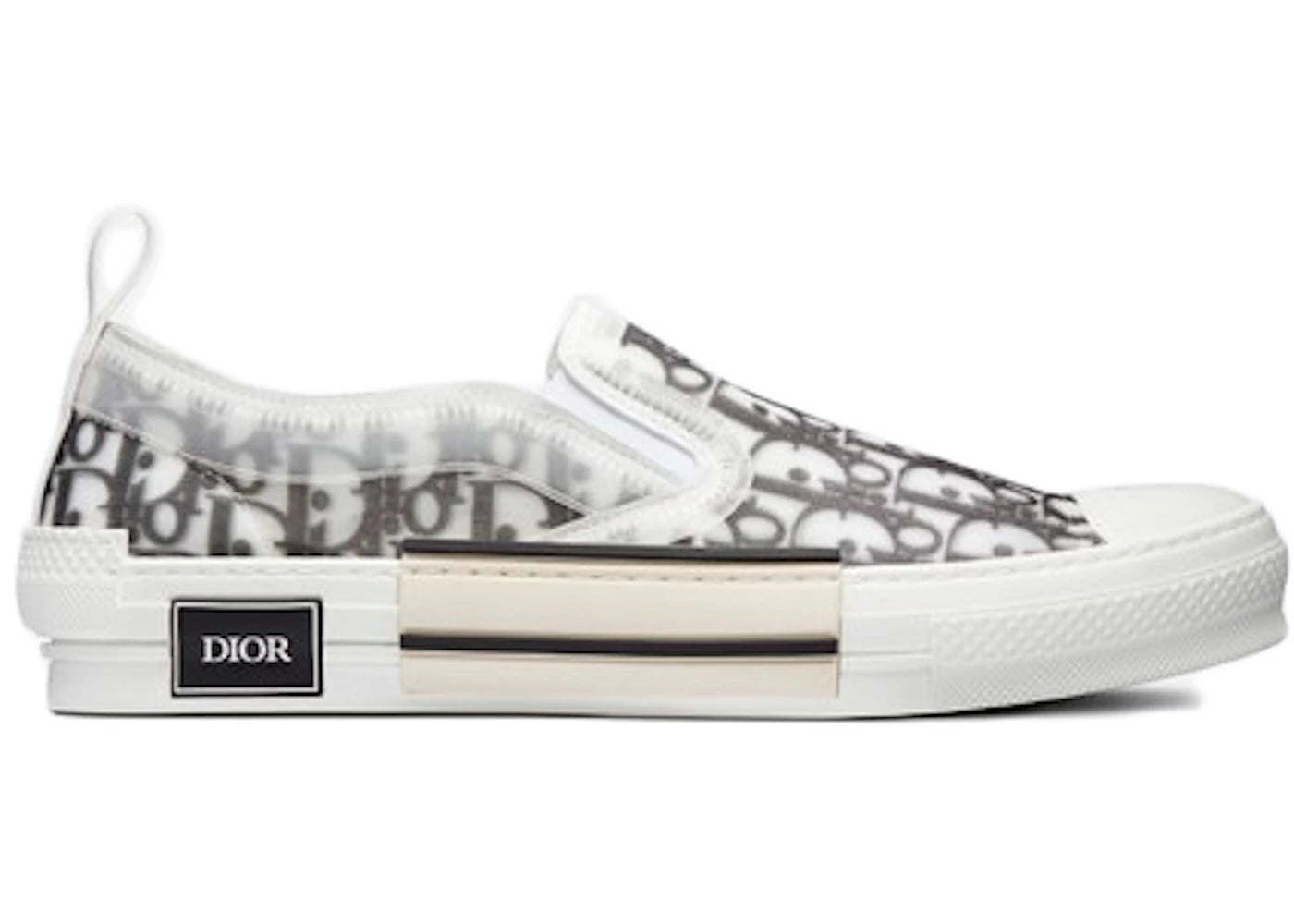 dior and shawn b23 slip on logo oblique