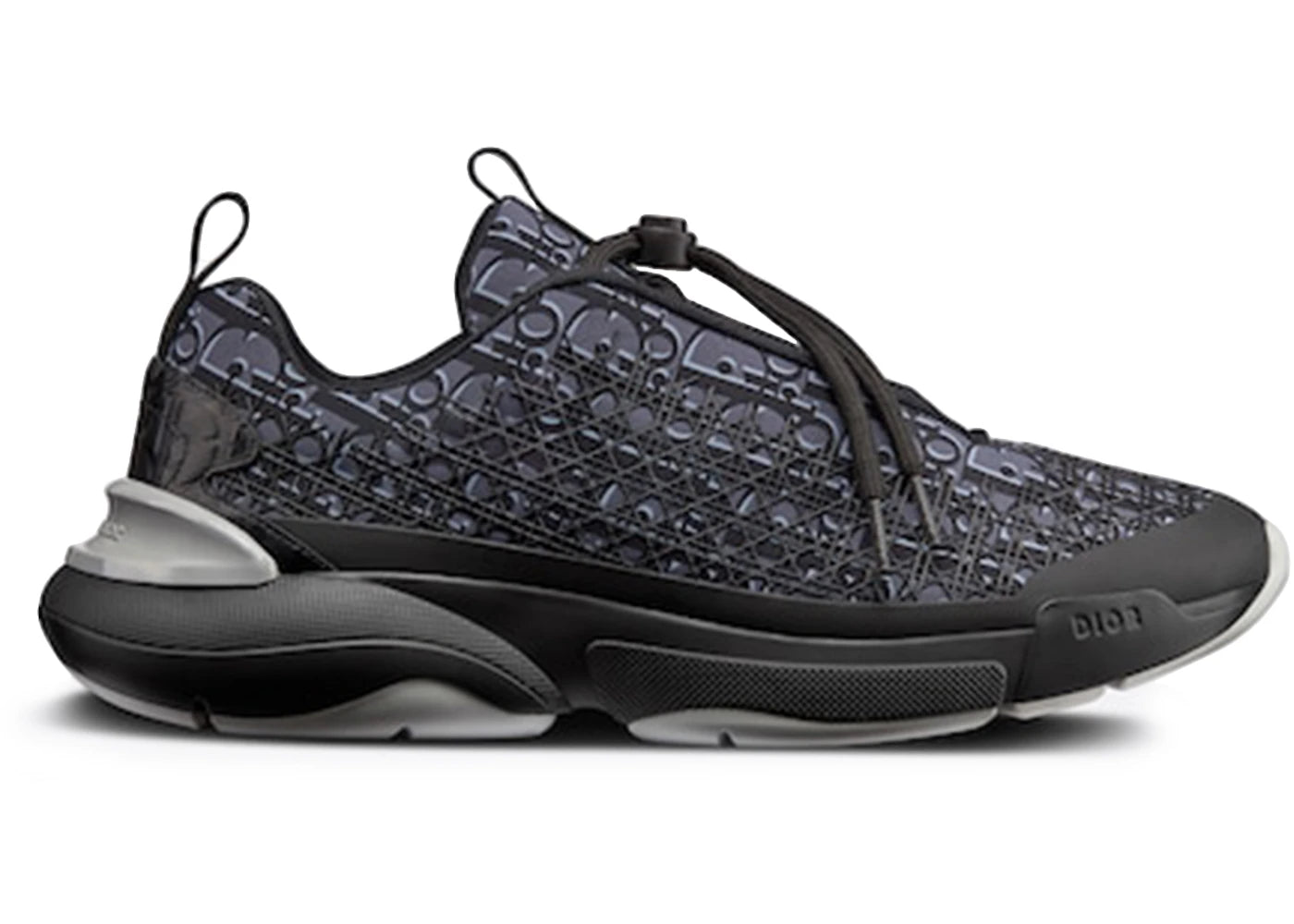 dior b24 black dior oblique technical fabric