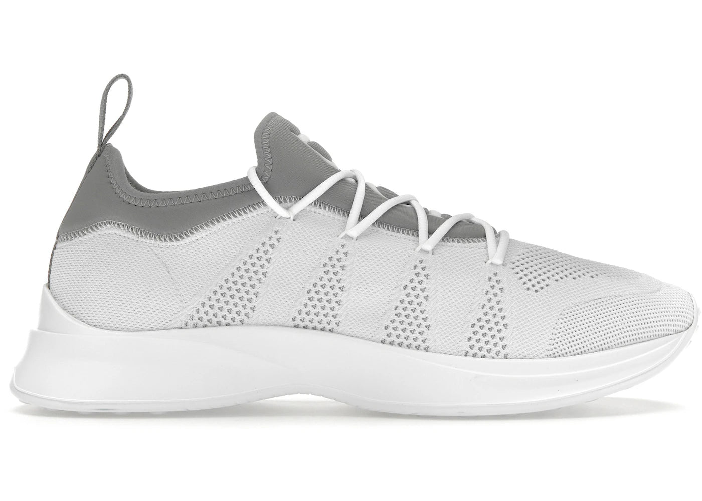 dior b25 low top gray neoprene and white technical mesh
