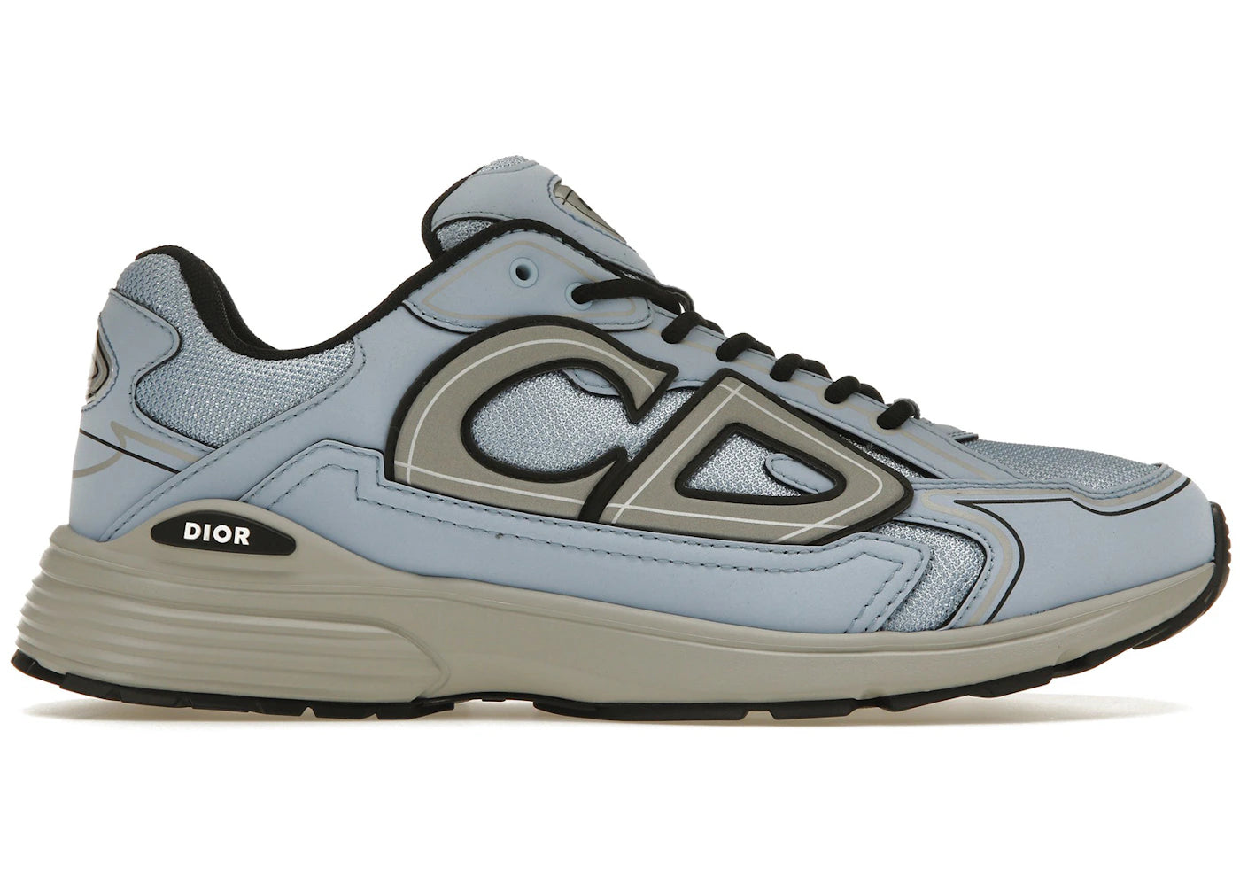 dior b30 blue mesh and technical fabric