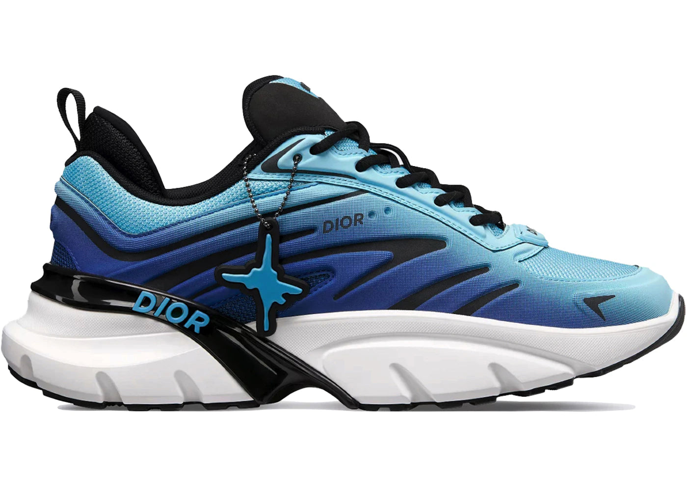 dior b44 blade lewis hamilton gradient blue