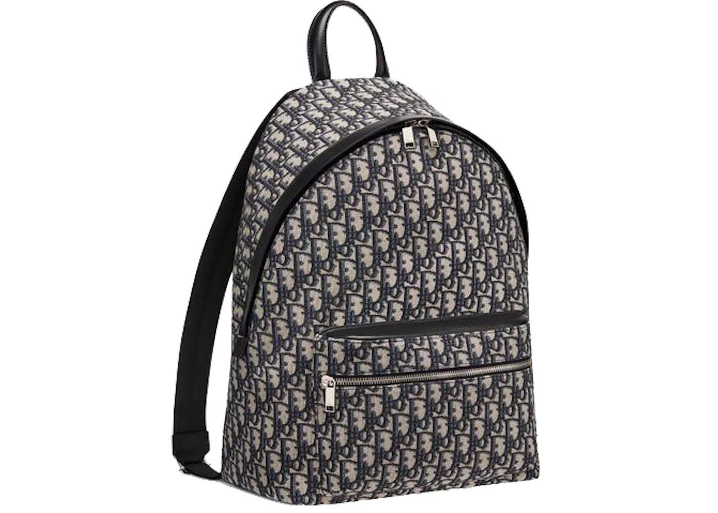 dior rider backpack oblique blue/black 