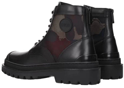 dior explorer ankle boot black camo