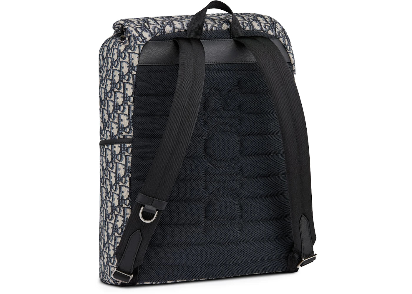 dior explorer backpack oblique jacquard beige/black 