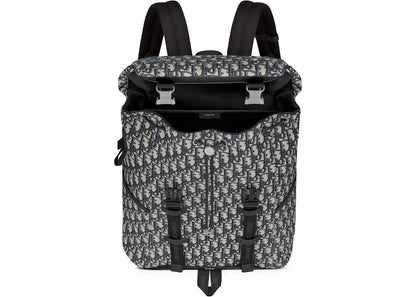 dior explorer backpack oblique jacquard beige/black 