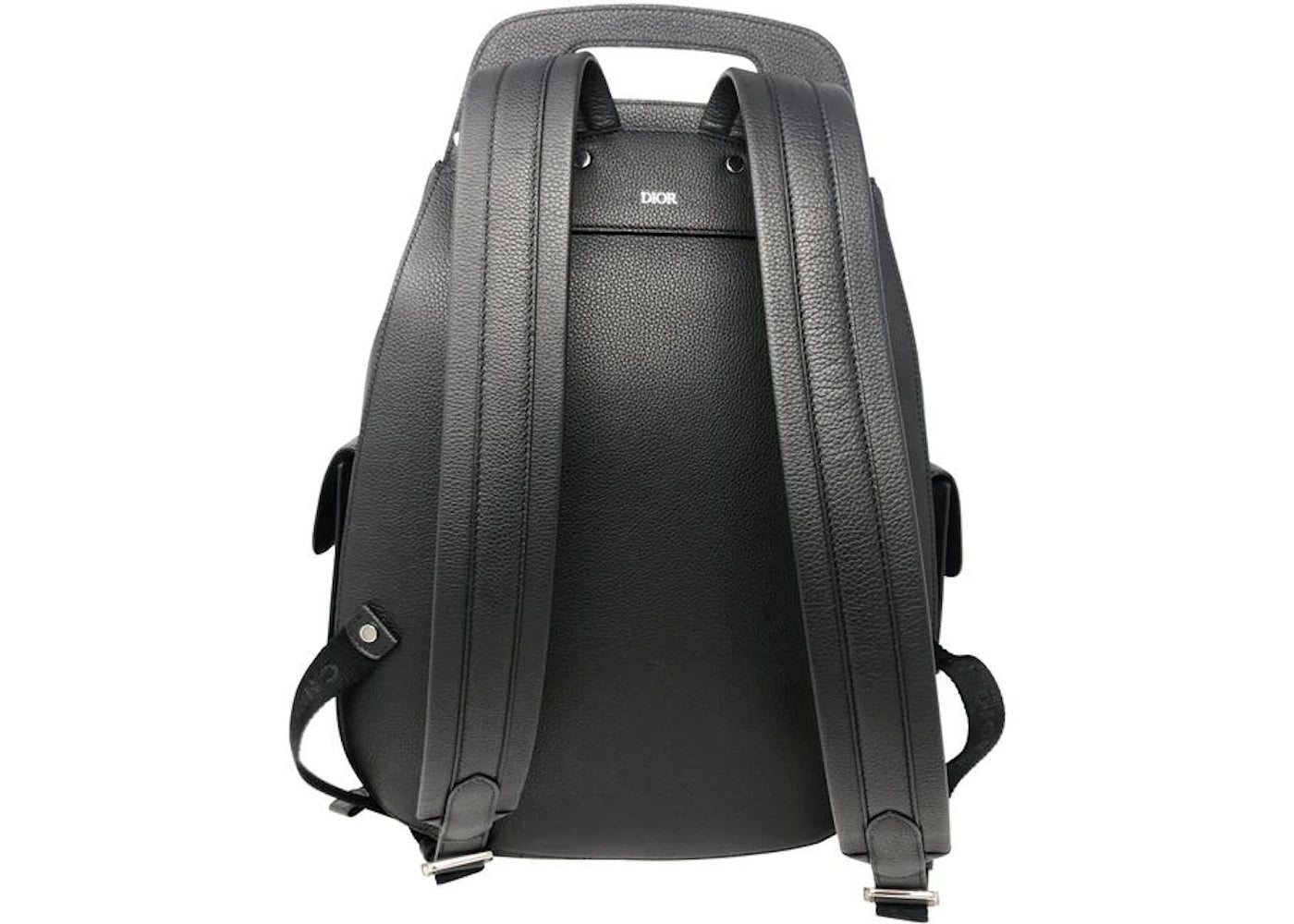 dior homme saddle backpack large black 