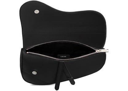Dior Saddle Bag Grained Calfskin Black