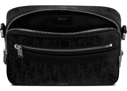Dior Safari Messenger Bag Oblique Galaxy Black