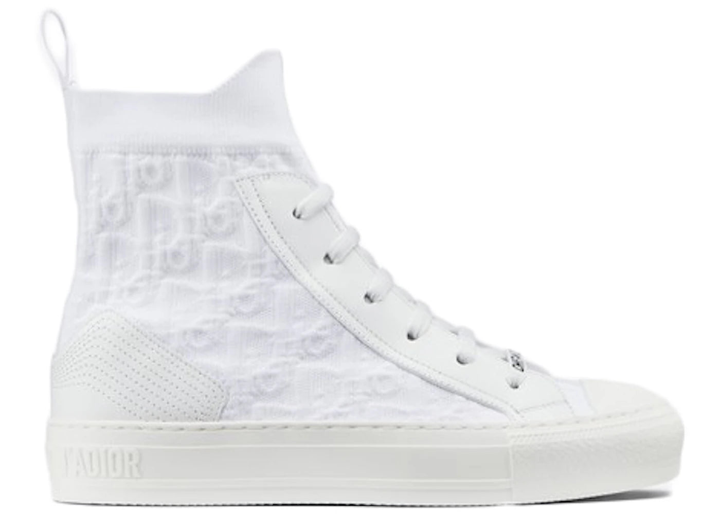 dior walk'n'dior mid oblique white (women's)