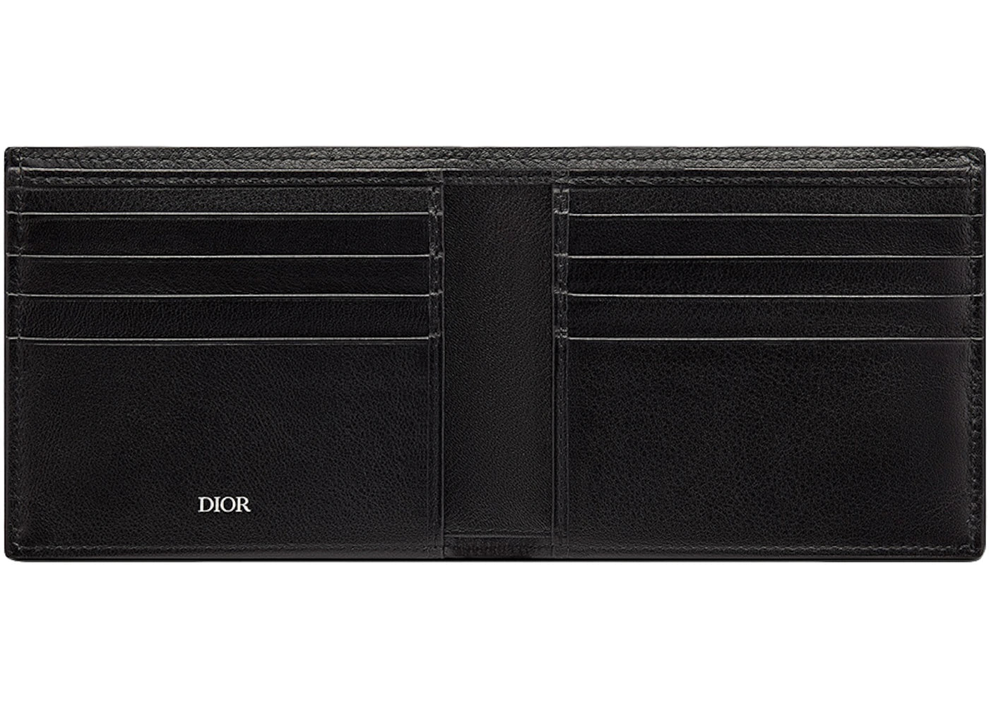 Dior Wallet Black Dior Oblique Jacquard