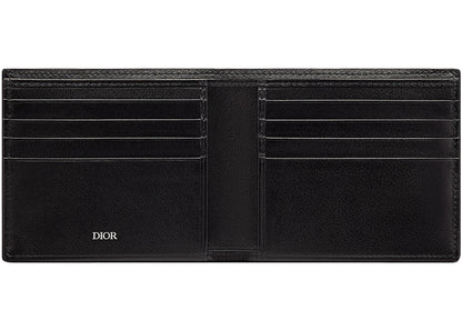 Dior Wallet Black Dior Oblique Jacquard