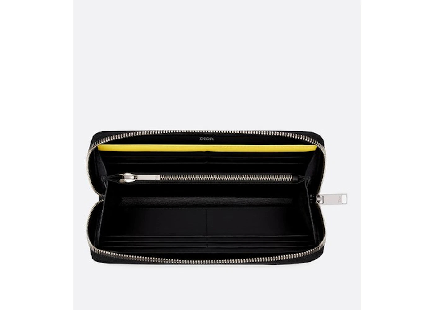 dior x kaws wallet yellow bees black 