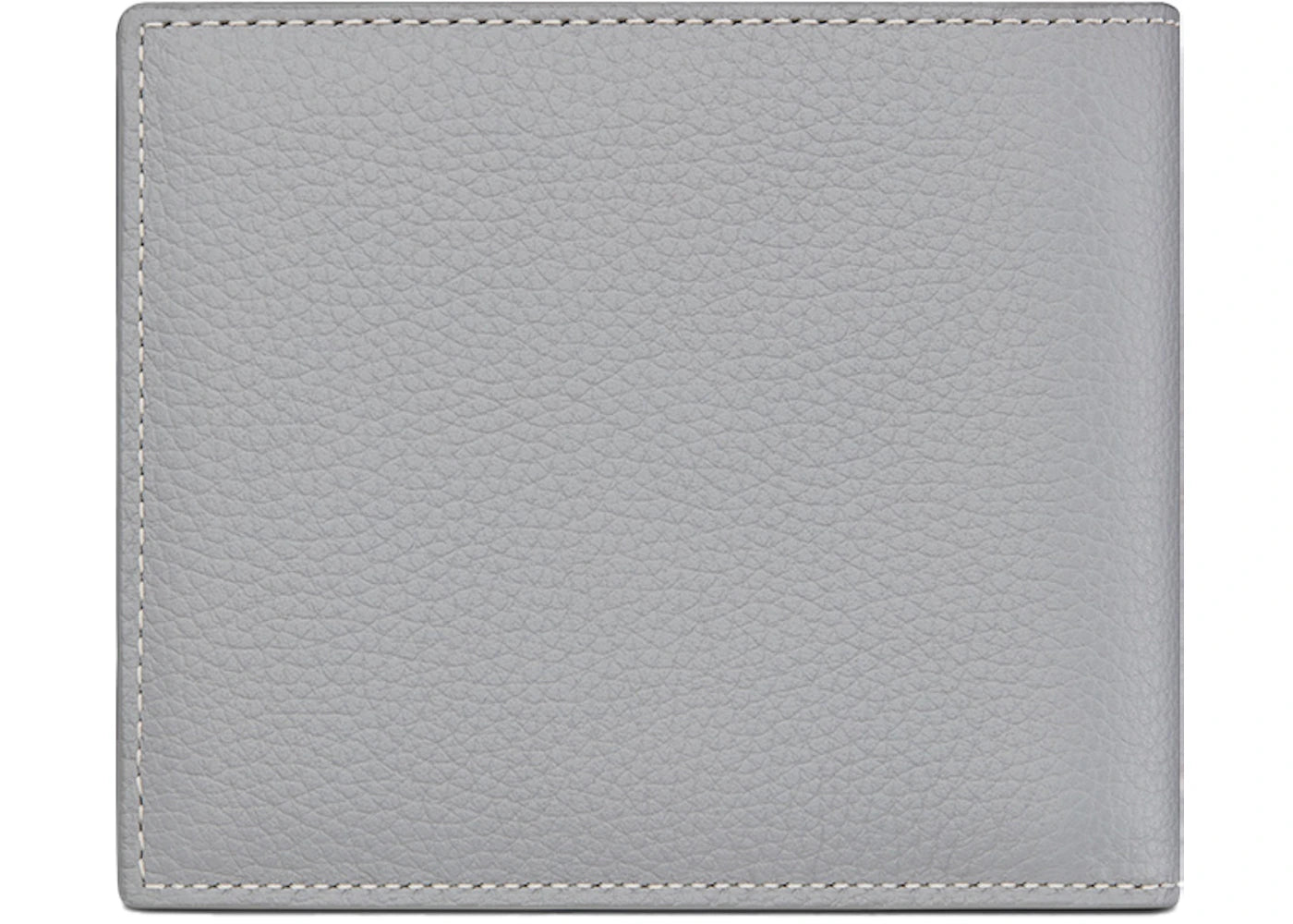 dior by birkenstock christian dior 1947 signature (4 card slot/coin pocket) wallet dior gray 