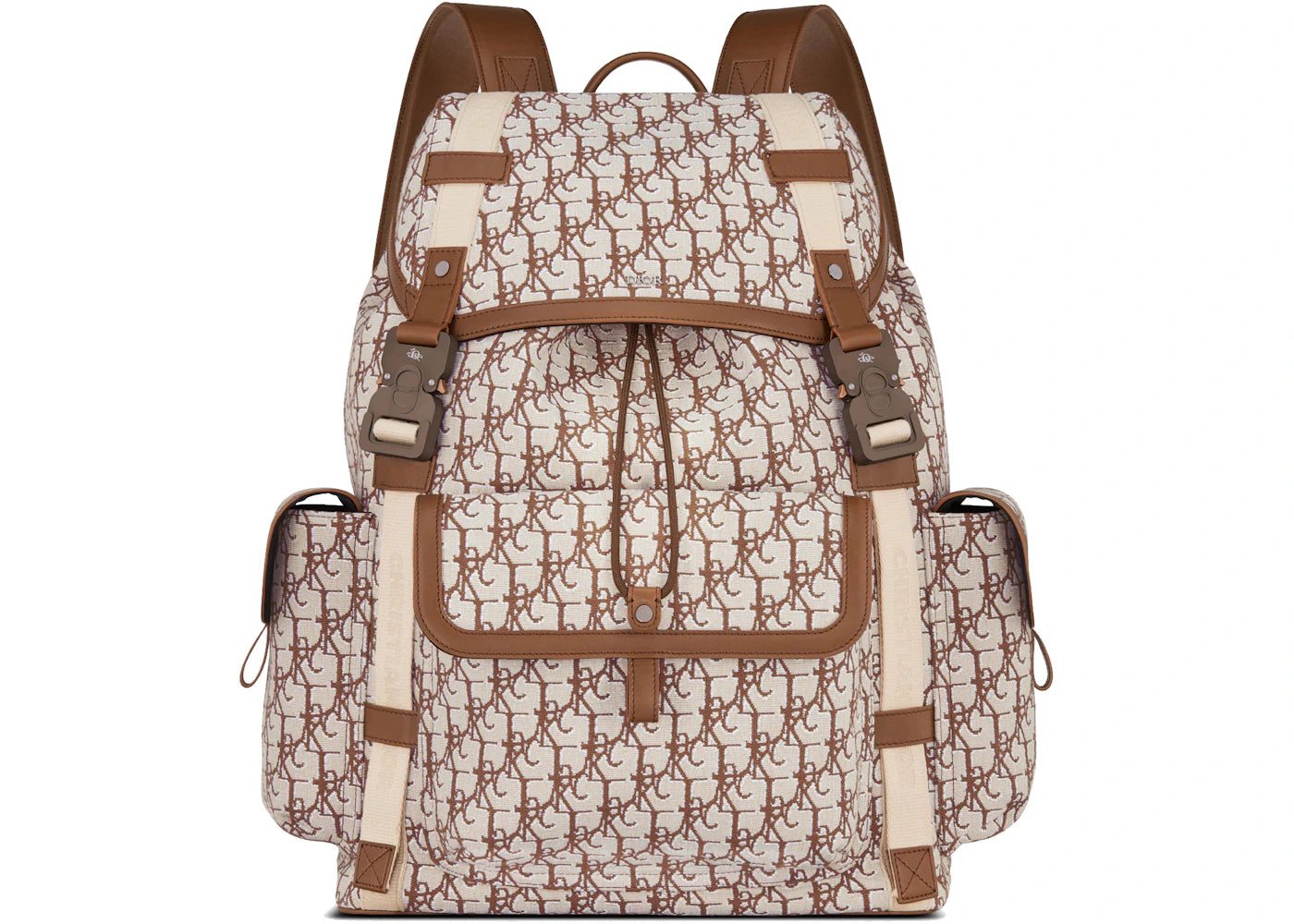 Dior X Cactus Jack Hit The Road Backpack Coffee Brown