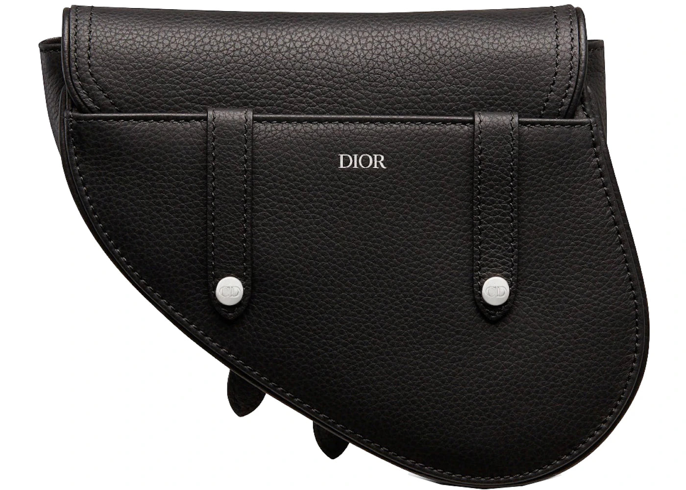 Dior X Cactus Jack Mini Saddle Bag Black