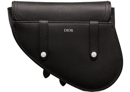 Dior X Cactus Jack Mini Saddle Bag Black
