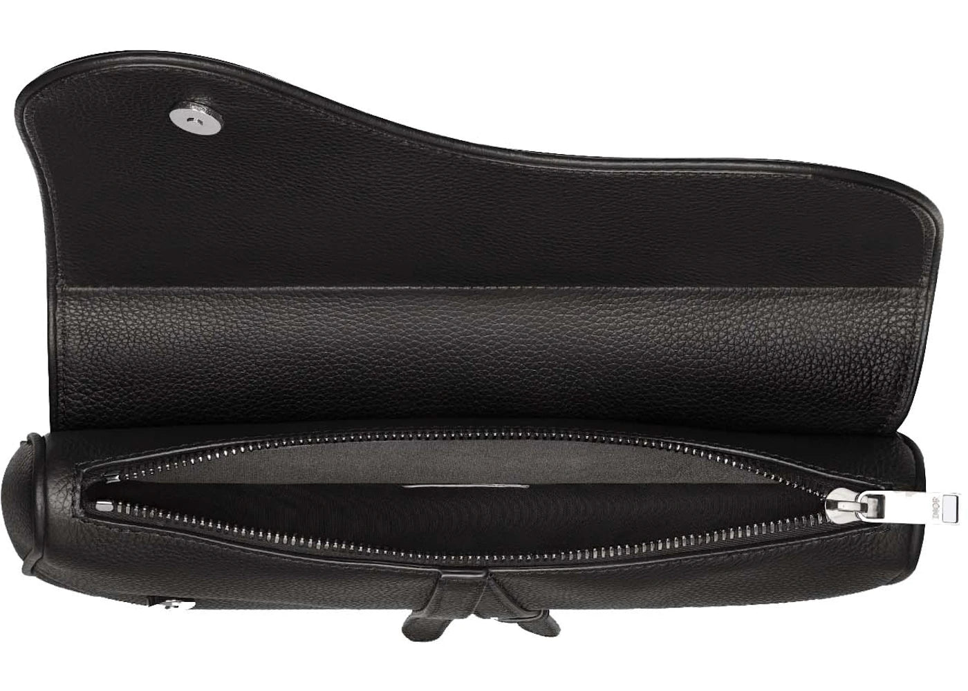 Dior X Erl Saddle Bag Black