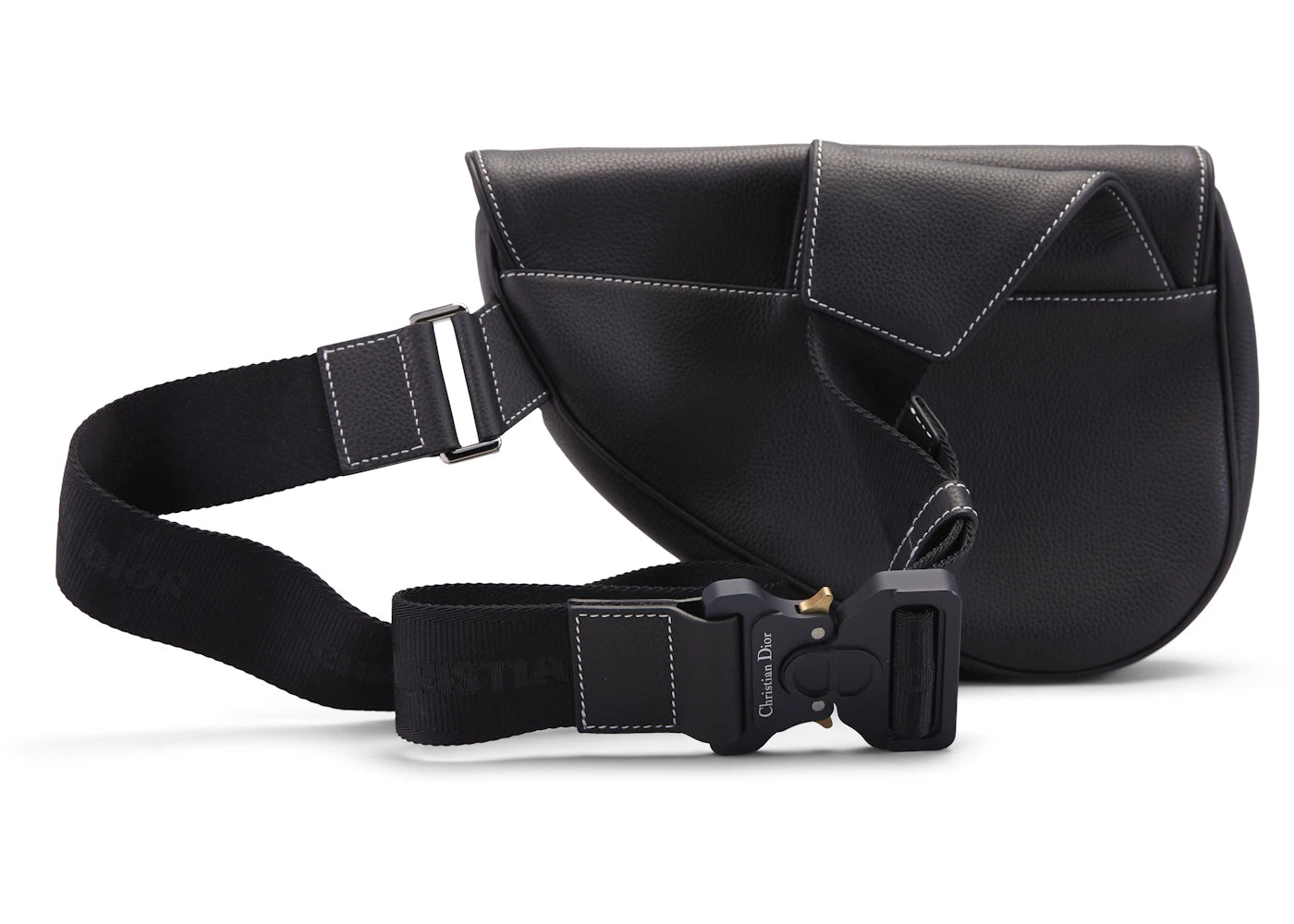 Dior X Kaws Saddle Bag Black