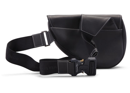 Dior X Kaws Saddle Bag Black
