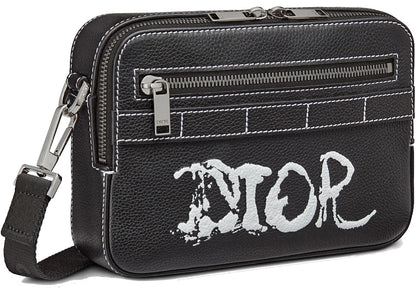 Dior X Peter Doig Safari Messenger Bag Black