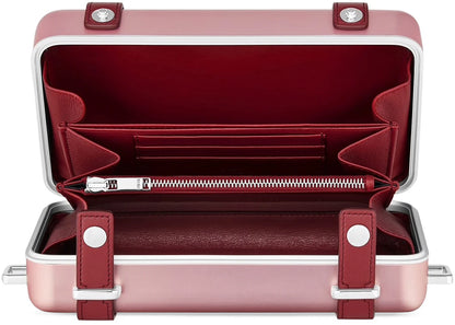 Dior X Rimowa Personal Clutch On Strap Aluminium Pink