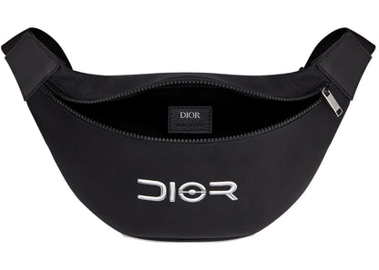Dior X Sorayama Belt Bag Nylon Black