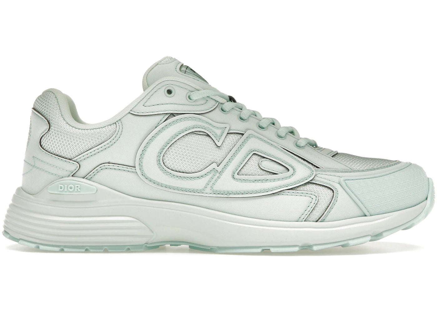 dior x stone island b30 sneaker light green