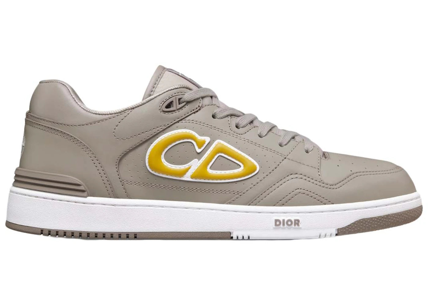 Dior X Stone Island B57 Low Sneaker Gray Yellow