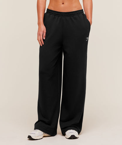 Women's Gymshark Lifting Dipped Waistband Pants Black