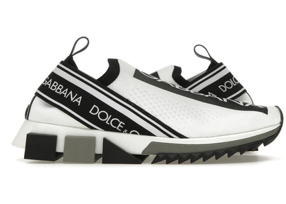 Dolce & Gabbana Sorrento Slip On White Black (Women'S)